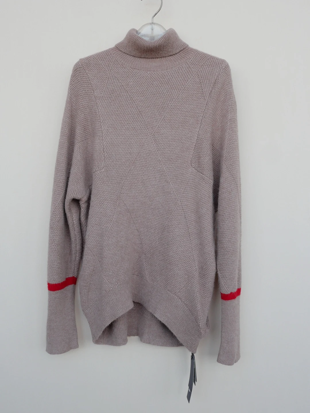 

Women's High Collar Sweater Loose Fit Winter Warm Acrylic Faux Rabbit Fur Comfortable Smooth Faionable Commute Sle