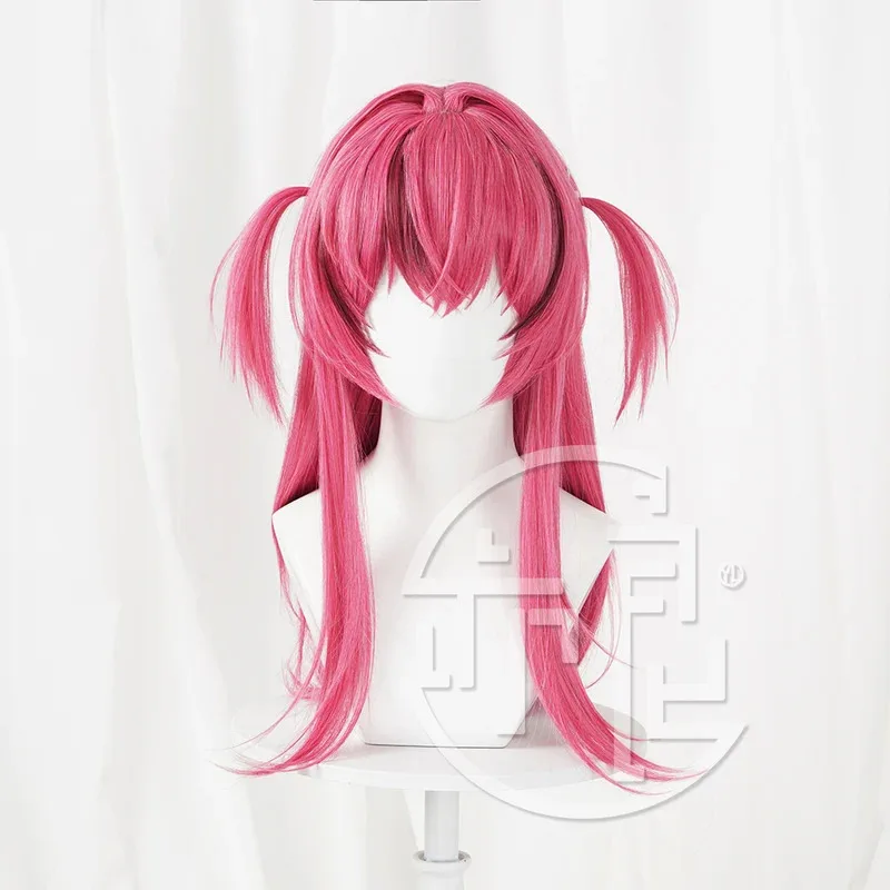 

2025 aaa Nikke: Goddess of Victory Cosplay Wig Romantic Maid Mast 60cm Long Straight Watermelon Synthetic Hair Heat Resista