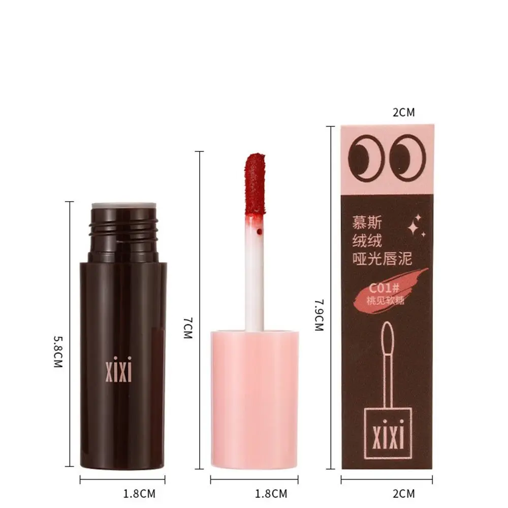 Mehrzweck langlebige samt matte Lippen glasuren wasserdicht kein verblassen der Lip gloss Antihaft becher schweiß festes mattes Lippenstift mädchen