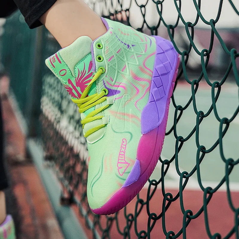 2025 New hot sale breathable non-slip shock-absorbing unisex basketball shoes summer basketball shoes Very good