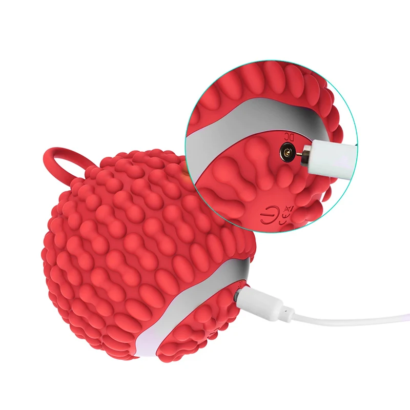 Vibration Yoga Ball Electric Massage To Soothe Muscles Stimulate Acupoints Relieve Soreness Fitness And Body Shaping Tools