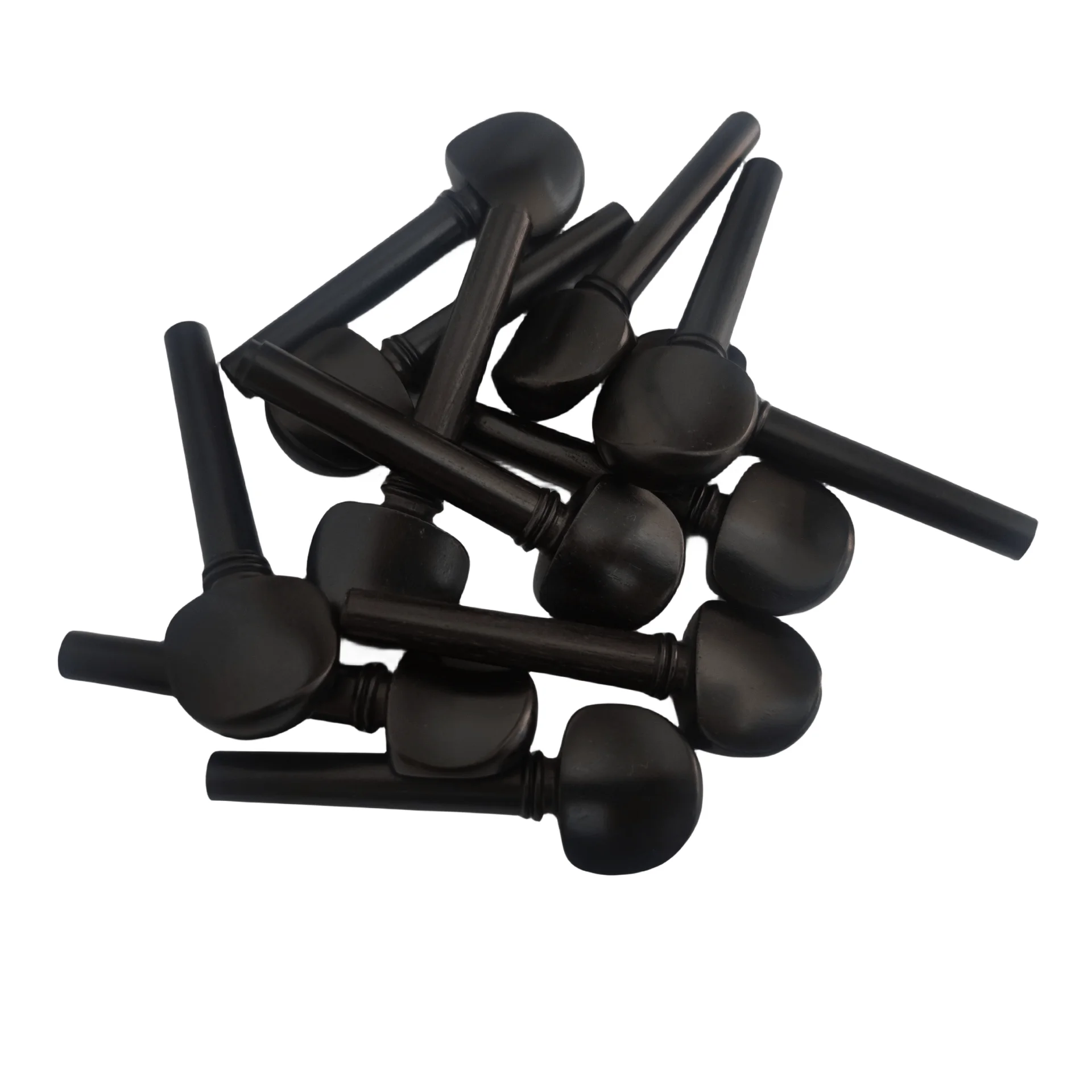 40pcs high quality Ebony Violin Tuning Pegs 4/4 full size, violin parts accessories