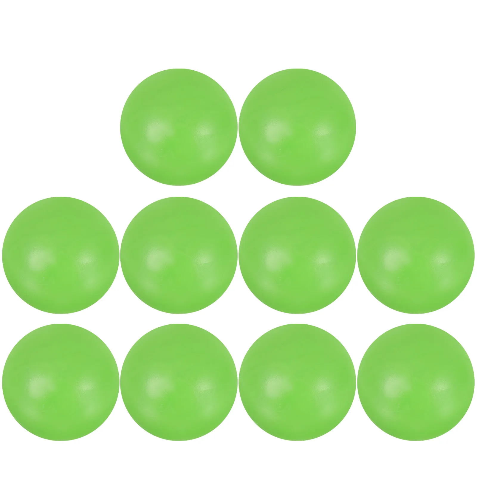 

10Pcs Desktop Soccer Accessories Table Football Replacements Smooth Surface Mini Football Balls for Game Machine Supplies