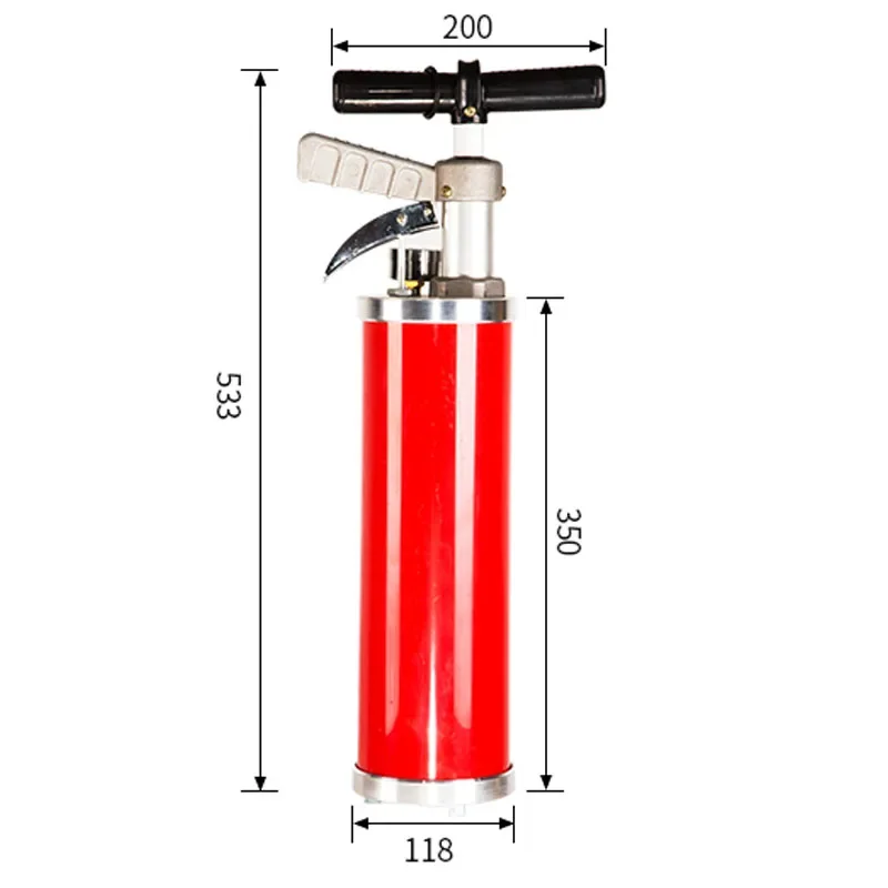 GQ-4ผ่านท่อขุดลอกเครื่องครัวแรงดันสูงเครื่องมืออุดตันท่อน้ำทิ้งของใช้ในครัวเรือนอุปกรณ์ขุดลอกสำหรับห้องน้ำห้องส้วม