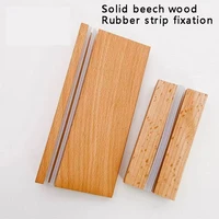 A6 A5 A4 Wooden L-shaped T-shaped Sturdy Table Card Double Sided Label Display Card Stand Table Paper Stand Display Stand 3
