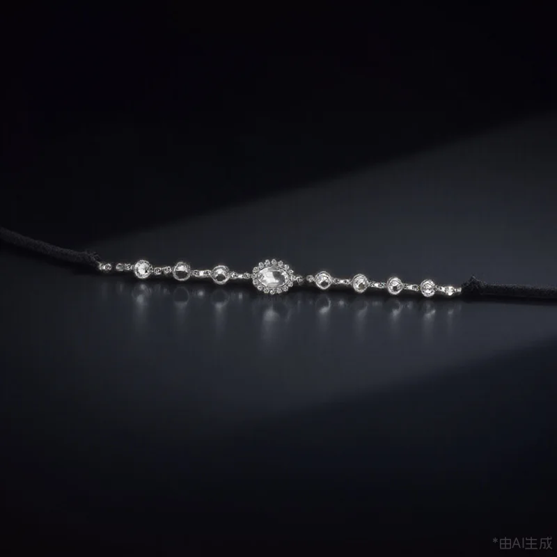 

Artificial Rhinestone Bag Chain High Quality DIY Replacement Strap Shoulder Chain Handle for Clutch Purse Handbag