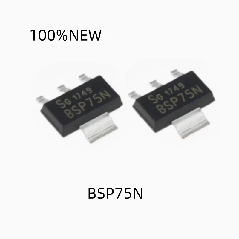 (10Pcs) 100% New Bsp75N Sot-223 Power Distribution Switch Load Driver Integrated Ic Chip