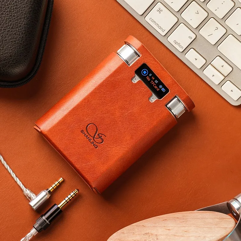 SHANLING H2 Hi-Res HIFI Portable MQA USB DAC CS43198 XMOS XU208 SGM8262-2 Headphone Amplifier DAP Bluetooth 5.0 LDAC 3.5/4.4 RCA