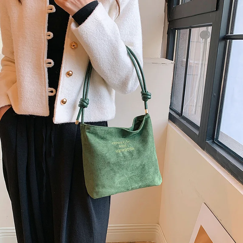 Sac à bandoulière sablé pour femmes, Texture légère, polyvalent, Design Unique d'automne et d'hiver, à une épaule à la mode