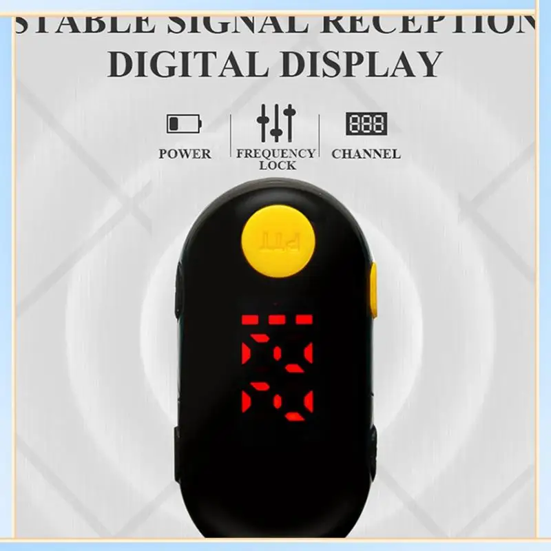 

-SPOR UHF 400-470Mhz 0.5W Mini Walkie Talkie Ear Hanging Two Way Radio Model Ear Hanging Replacement