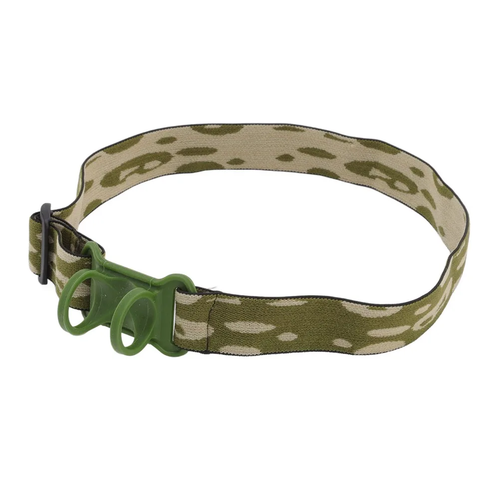 

Elastic Headlamp Strap Adjustable Headlight Band Outdoor Riding Headlight Belt for 22 to 32mm Diameter Torches