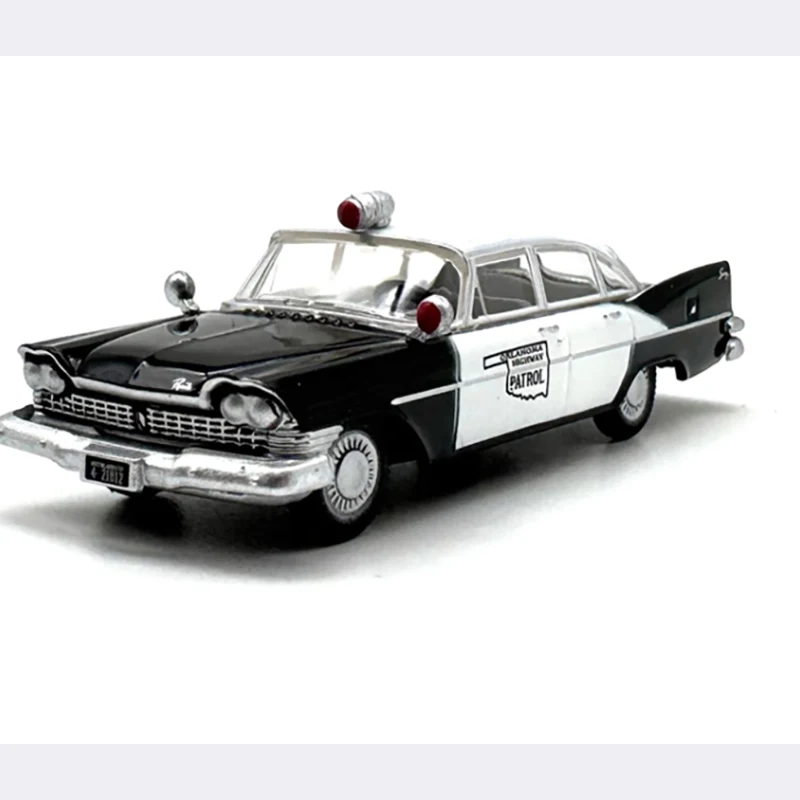 

Diecast 1:87 Scale Oklahoma Highway Patrol Alloy car simulation model Static decoration Souvenir gifts for adult boy