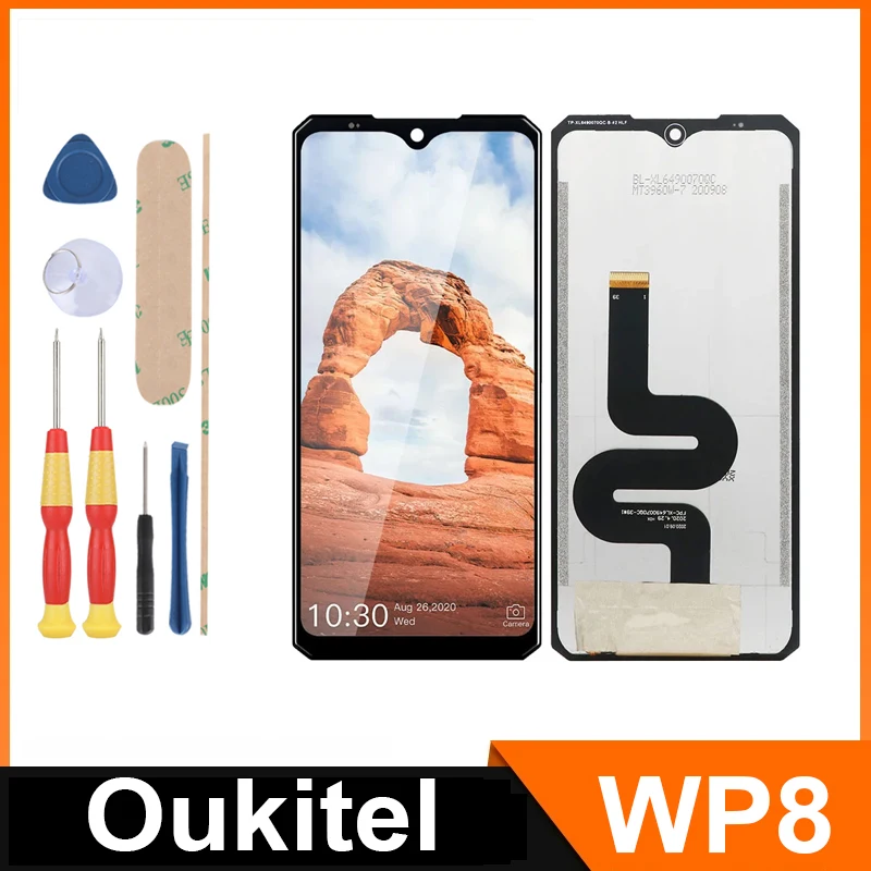 

Для OUKITEL WP8 Pro/6,49 "FHD + ЖК-дисплей + сенсорный экран