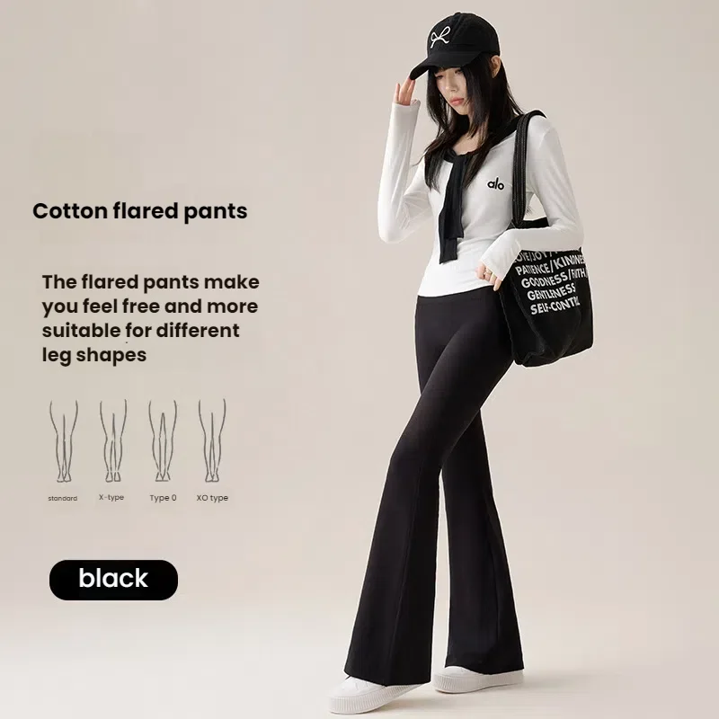 Leggings évasés taille haute pour femmes, pantalon de Yoga, contrôle du ventre, sans couture avant, extensible, Bootcut, pantalon Long décontracté, nouvelle collection