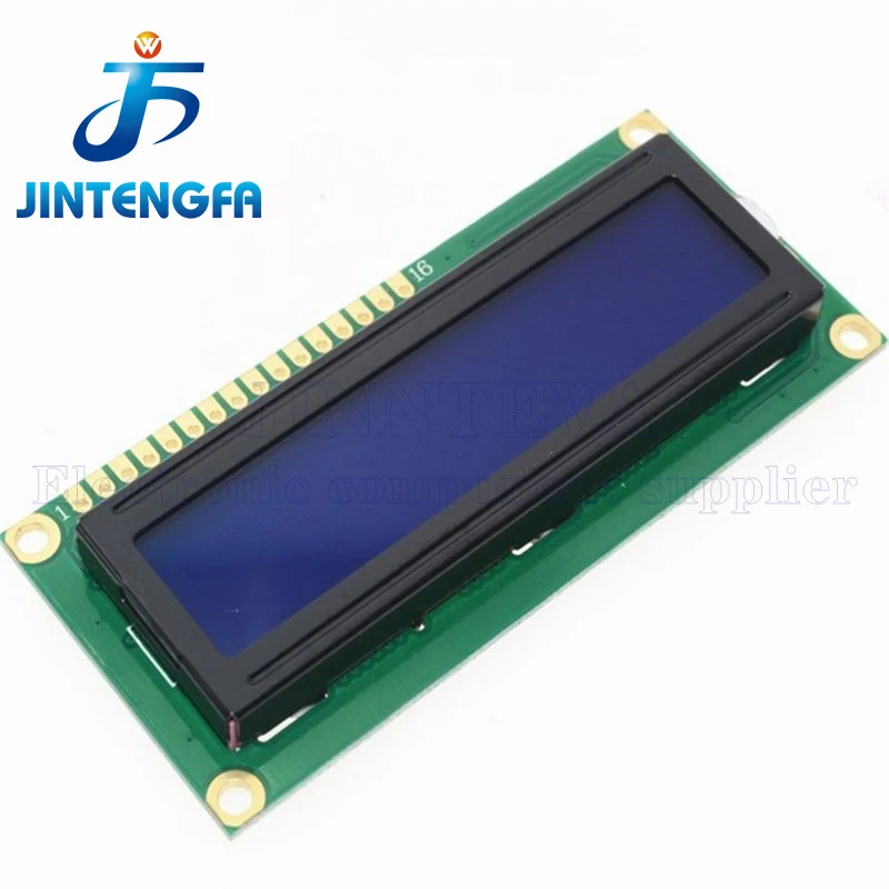 1PCS LCD1602 1602 module green screen 16x2 Character LCD Display Module.1602 5V green screen and white code for arduino