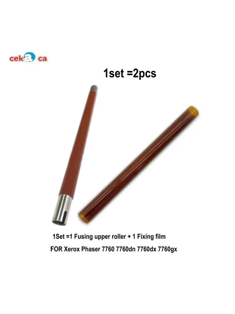 1Set Fusing Upper Roller Fixing Film FOR Xerox Phaser 7760 7760dn 7760dx 7760gx Printer Fuser