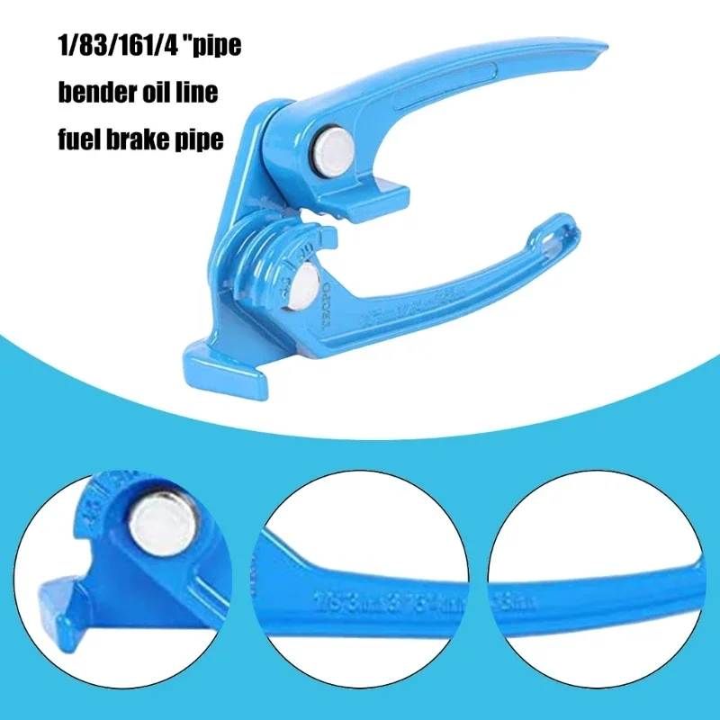 Upgrades Pipe Bender Tool for Easy & Efficient Plumbing Carbon Steel Construct Manual Pipe Bending Tool Simple Operate