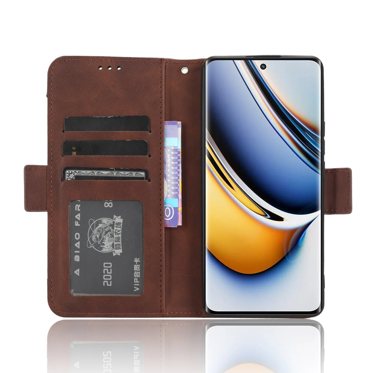 Wallet Cases For Realme 11 Pro Plus 11Pro 5G 11 Pro+ Case Magnetic Closure Book Flip Cover Leather Card Photo Holder Phone Bags