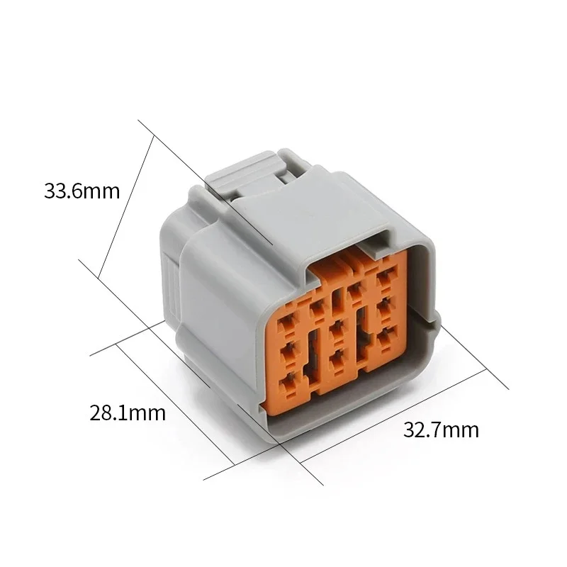 5 Sets 2 3 4 6 8 10 12Pin DL 090 Female And Male Sumitomo Waterproof Cable Connector For Nissan Mazda RX8 Ignition Coi