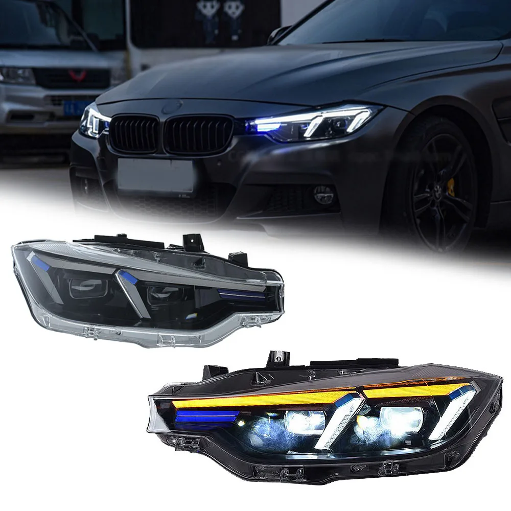 

Pop LED HeadLights For BMW 3 Series F30 F35 13-18 New Full Led DRL Car Head Lamp Assembly Signal Accessories Modified Lamp