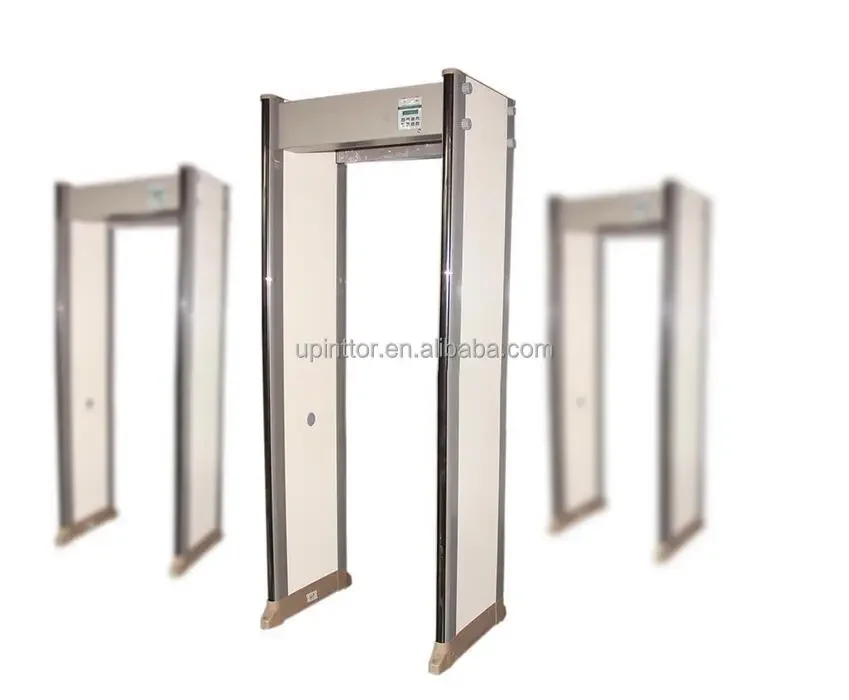 Fabrieksprijs Waterdichte 33zones Walk Through Metal Detector Security Gate Security Door Frame Metal Detector