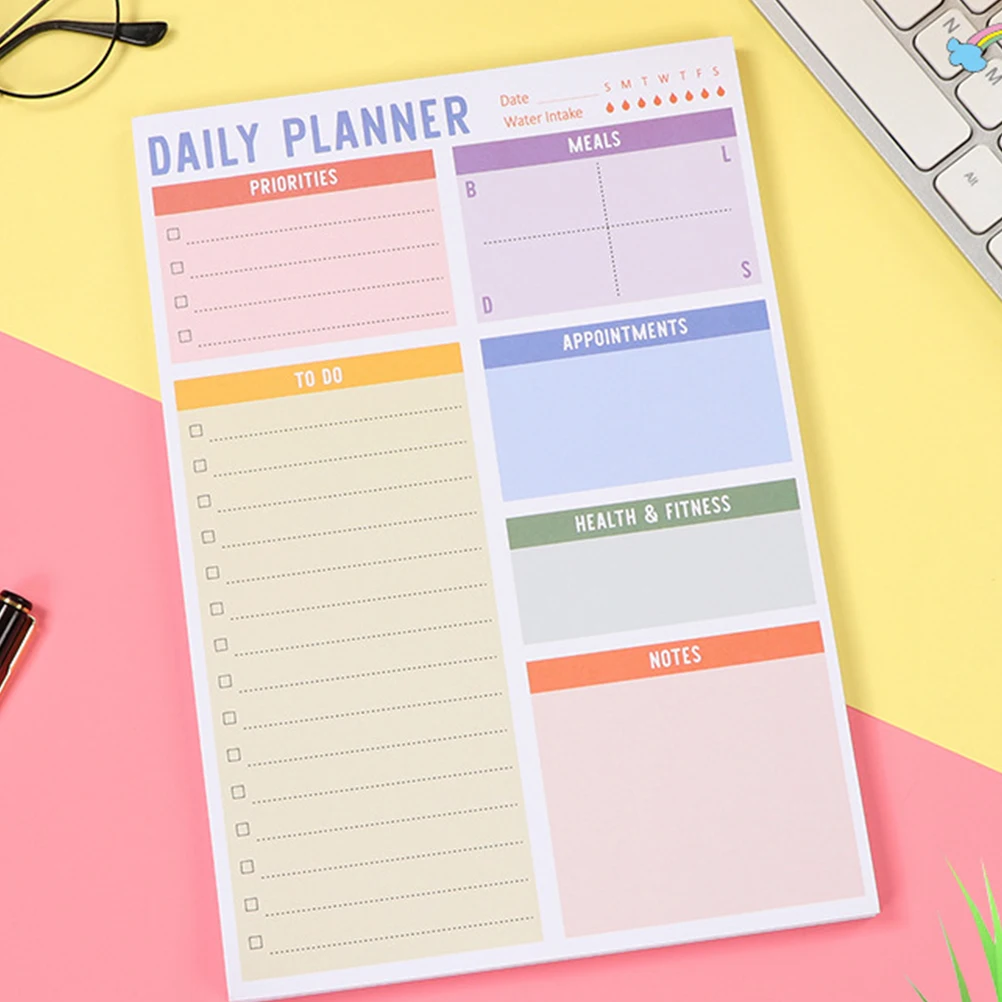 

1 Book Daily Use Memo Portable Notepads Household Message Pads Compact School Note Office Memo Pads Tearable Note Supply