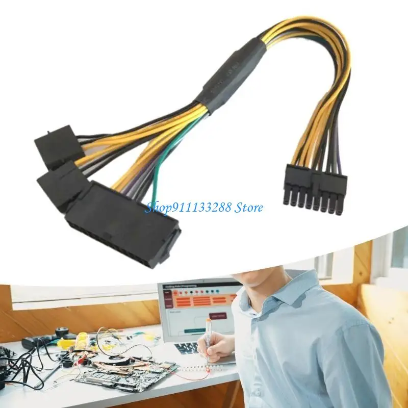 

G88D ATX24Pin + Double 4Pin To 16Pin Adapter For Computers Power Supply Wire