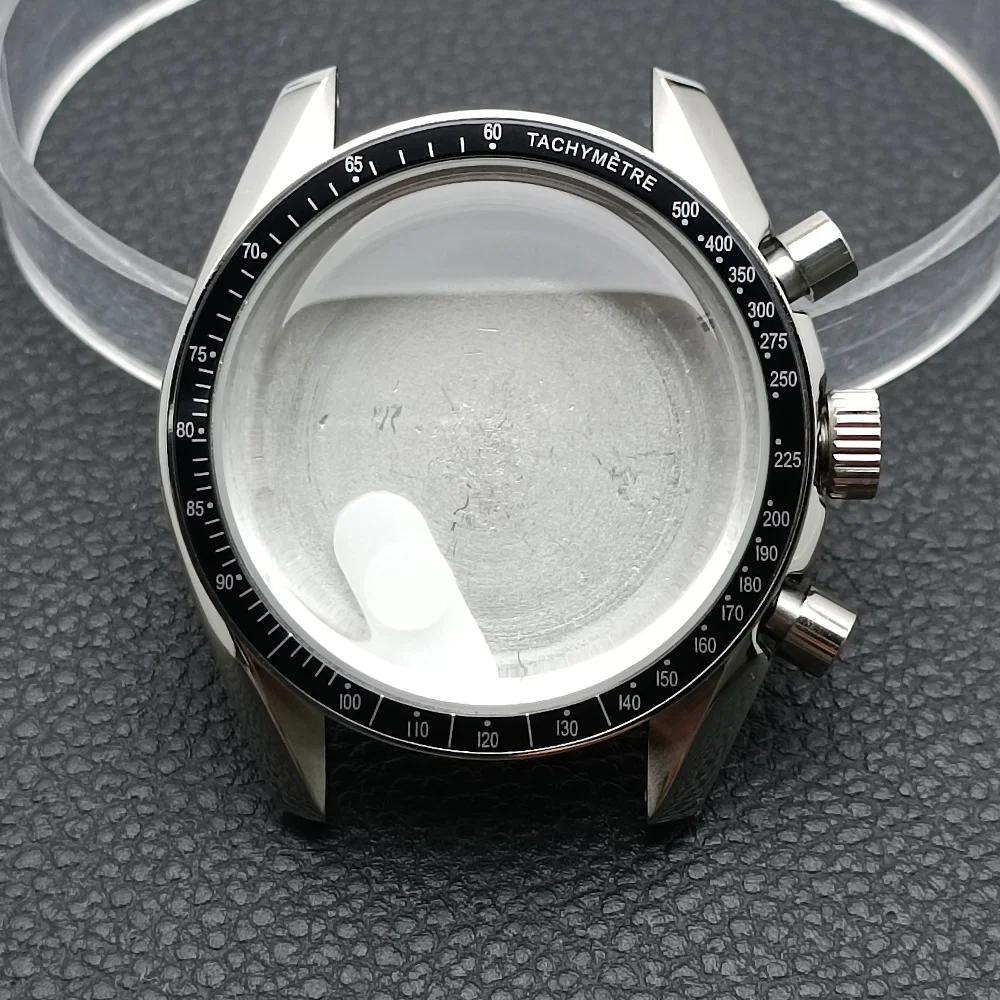 Flat aluminium Bezel Insert 38.5*34mm Replacement of watch accessories parts for VK63 case bezel