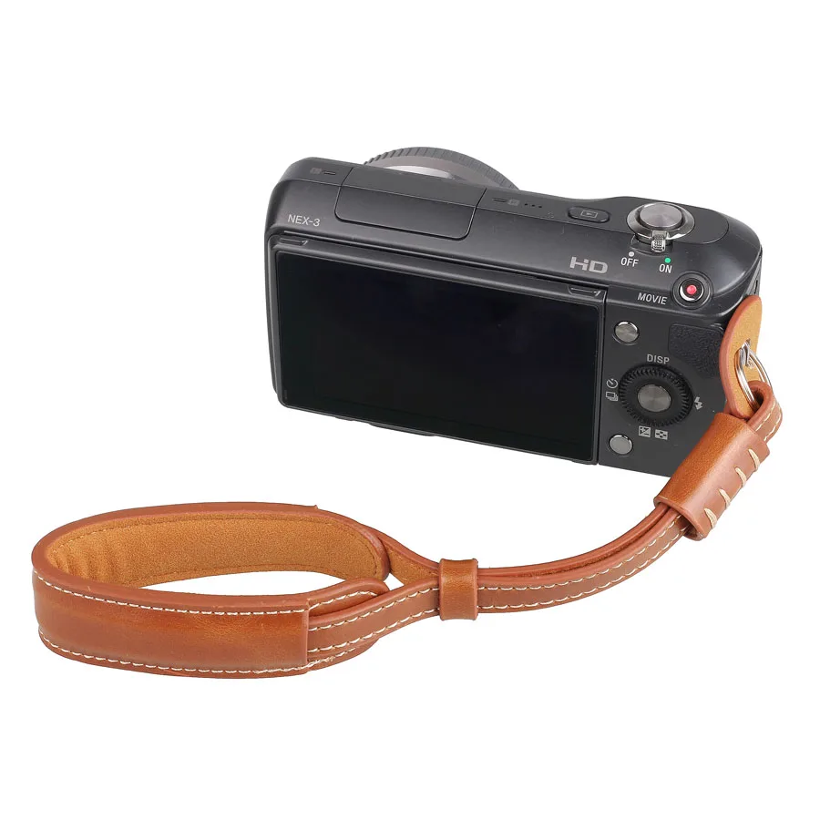 AccessoriesCamera Strap Hand Wrist Strap for Canon Nikon Sony Leica Fuji G15 G16 RX100 ZV1 M9 M6 EP1 E-PL1 x100 X100S GR2 GR3 