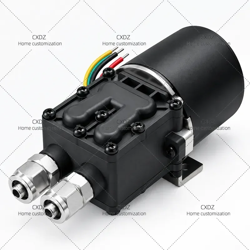 High Pressure Large Flow Self Priming Diaphragm Pump Micro Water Suction Circulation Pressure Pump