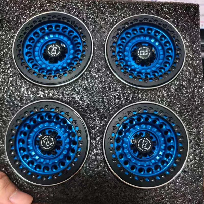 4PCS 2.2 Inch Rhino Metal Locking Wheel Hub for 1/10 RC Crawler Car Traxxas TRX4 SCX10 RC4WD D90 D110 TRX6 G63 Tank 300 Wrangler