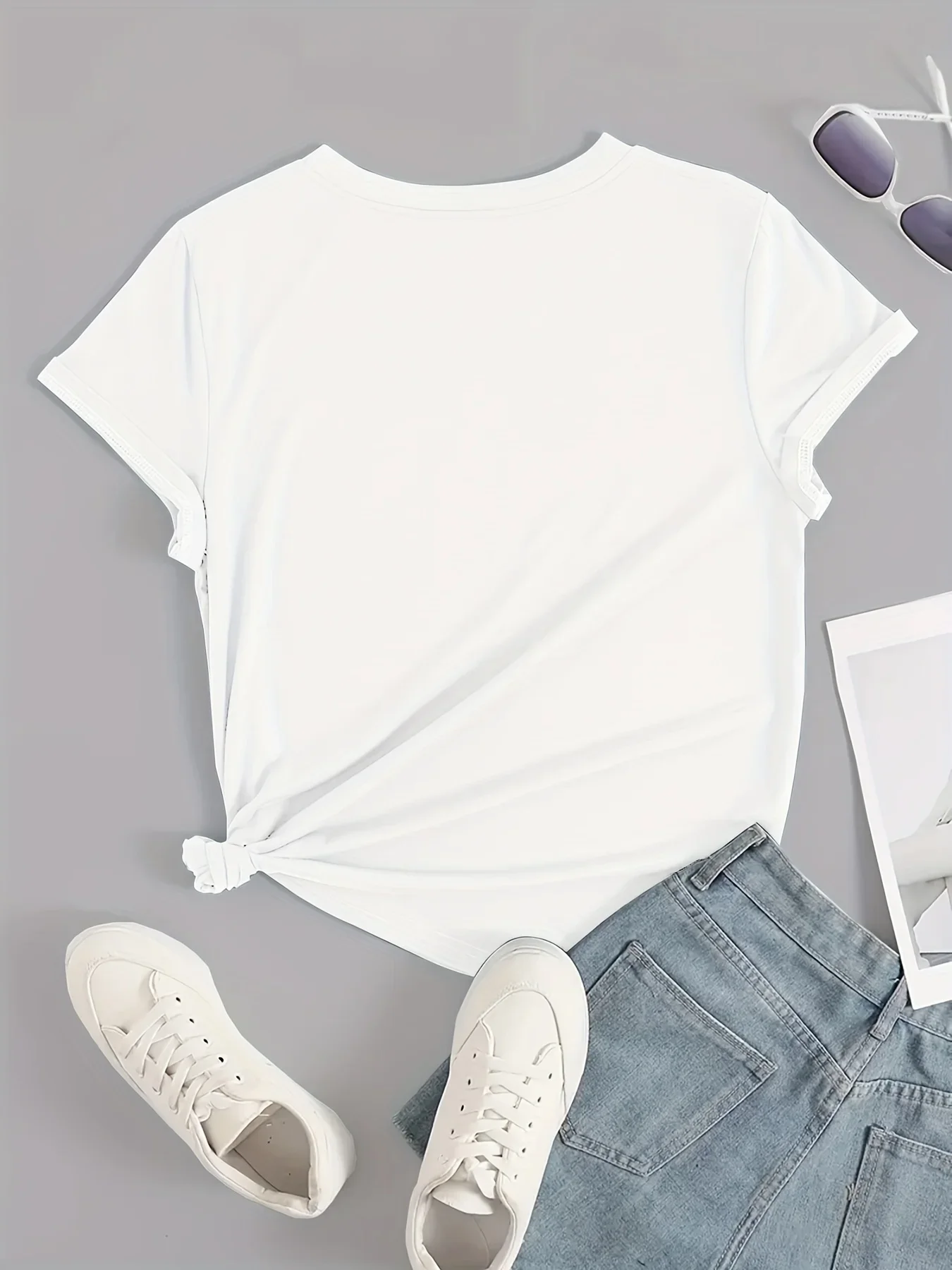 90s Vibes Print T-Shirt Crew Neck Casual Short Sleeve Top for Summer and Spring Ropa Mujer Women\'s Clothing My Body My Choice