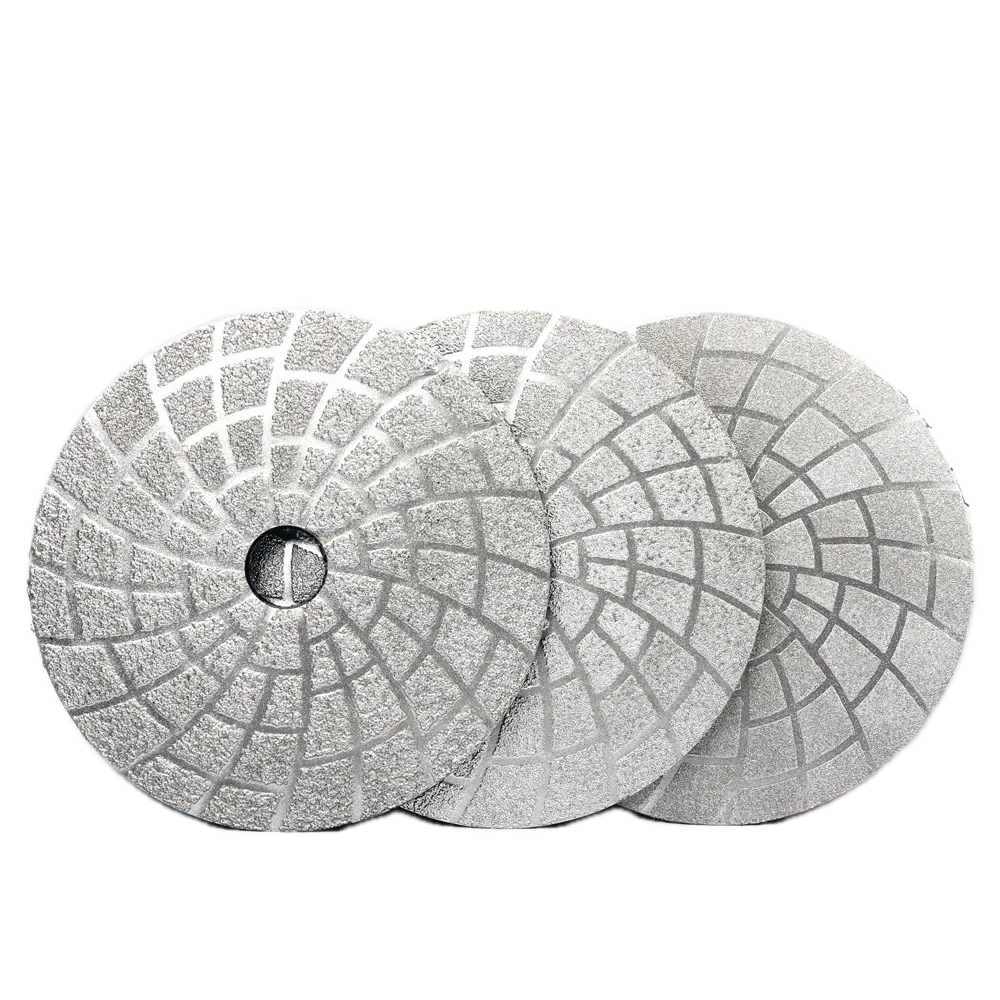 Brazed Lippage Pads para Honing e remoção Lippage em telha de mármore e concreto, 3 "4"