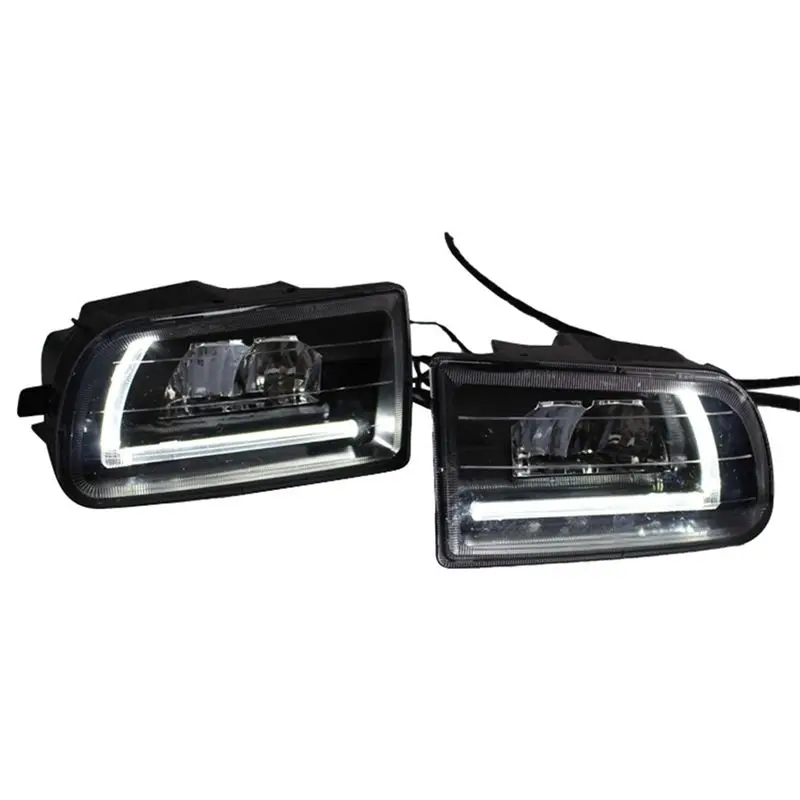 Afbeelding 5: A73Q-Car voorbumper LED mistlamp voor Toyota Corolla AE100 AE101 1993-1999 mistlamp signaallamp set