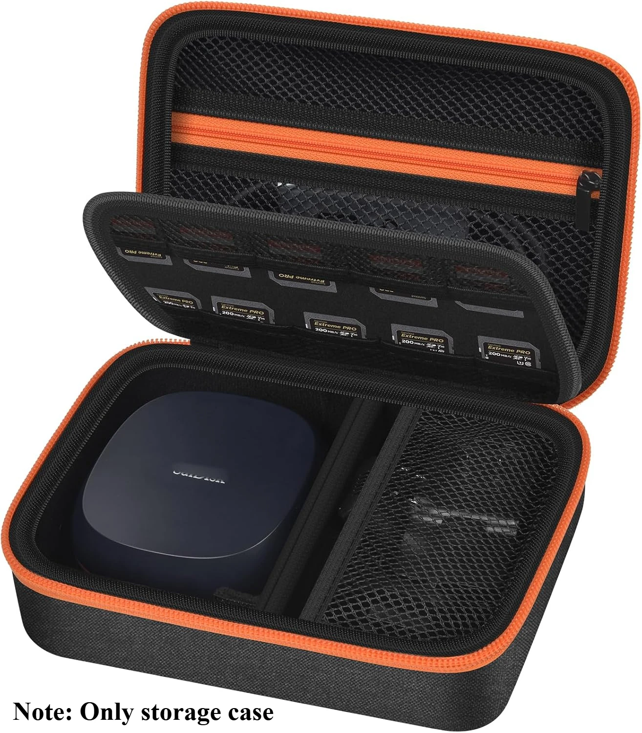 

(Case only) Case Compatible with SanDisk 8TB 4TB Desk Drive SSD/for External Solid State Hard Drive, Memory Card SD Cards