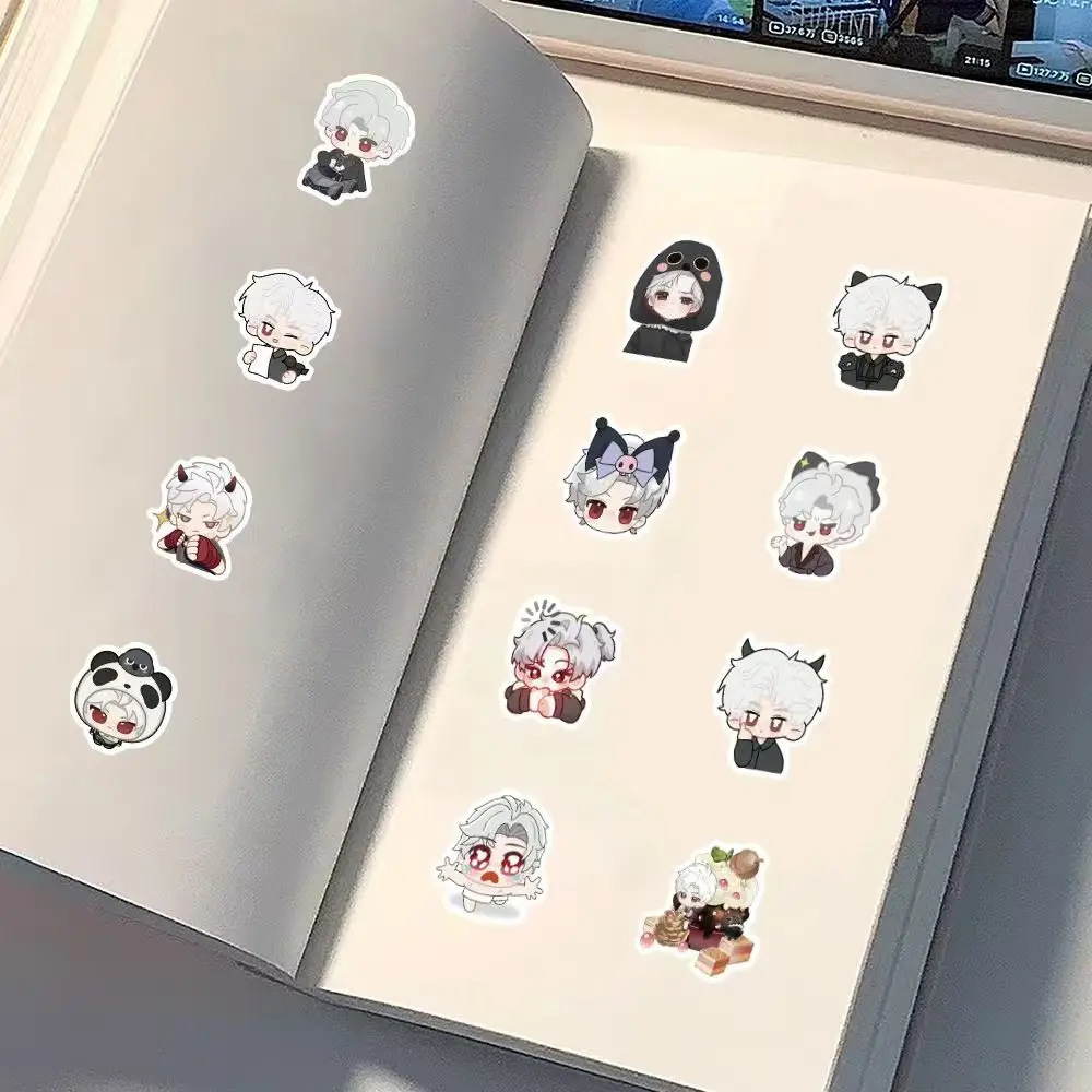 100Pcs/Set Kawaii Game Love and Deepspace Stickers Sylus Qin Che Decals DIY Waterproof Sticker gift