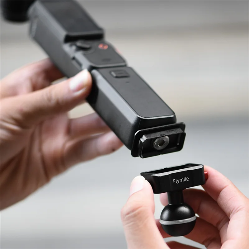 Flymile Sports Camera Quick Release Mount Magnetic Adapter Mount For ACTION 3/4 Quick Release Action Camera Base