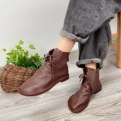 Women Shoes Square Heel Footwear Shoes Ladies Waterproof Shoes Women Shoes Zapatos Mujer  Women's Leather Shoes cow Leather