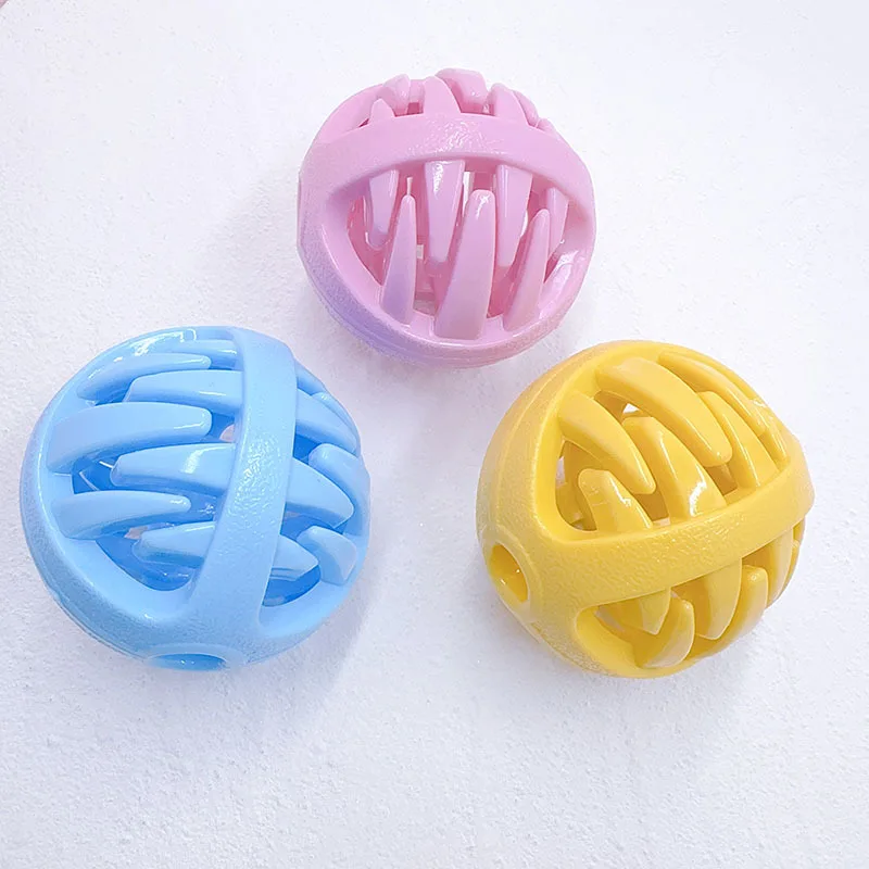 Pet Treat Dispenser Ball - Interactive Puzzle Toy for Cats & Dogs, Molar Chew Ball Anti-Boredom Cat Dog