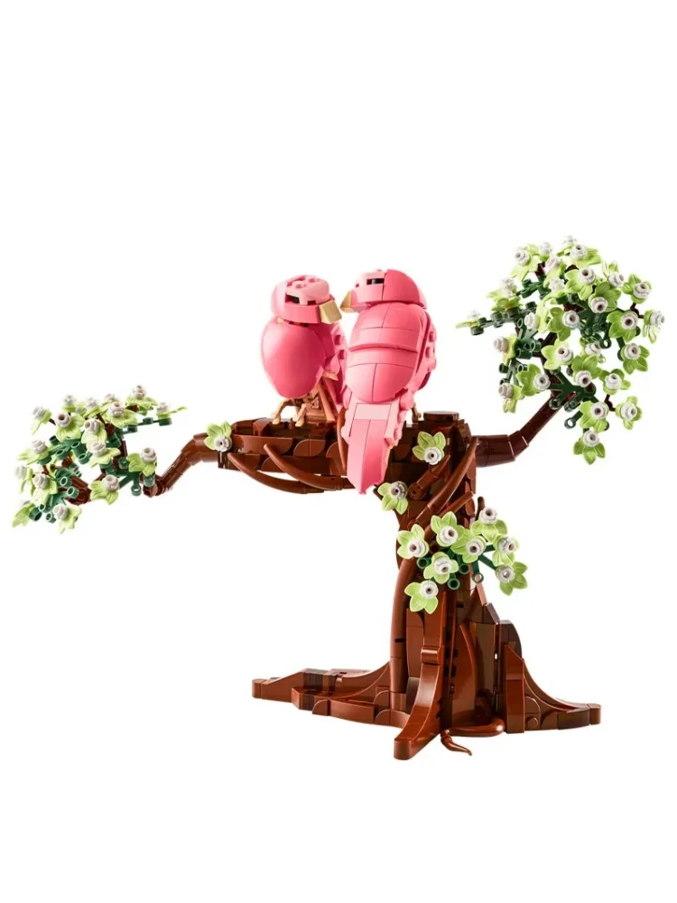 2026 neue kreative Serie 21365 Lovebirds Jungen und Mädchen Kinderpuzzle Bausteine Spielzeug Valentinstagsgeschenke