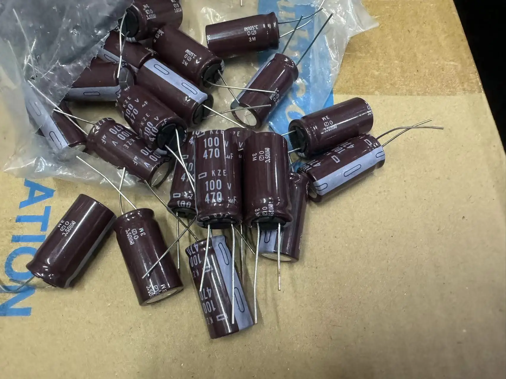 Takefast 2026 NEW NIPPON  kze 100V470UF 16X31.5MM CHEMI-CON electrolytic Capacitor 470UF100V NCC 100V 470UF kze 470UF/100V