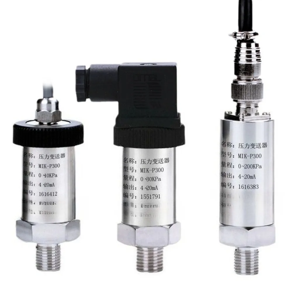 Diffused Silicon Pressure Transmitter Sensor High Precision 4-20mA Hydraulic Pneumatic Oil Pressure Transmitter