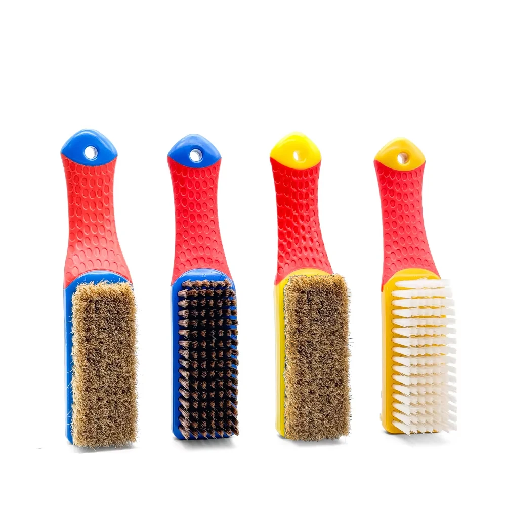AUTOBRIGHT Car Seat Cleaning Brush Nylon Bristle Brush Car Leather Fabric Seats Gap Brush Sharpened Wire Dust Elimination Tools
