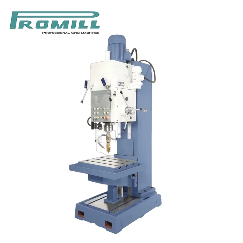 HCY Z5163B Square Column Vertical Drilling Machine 63mm Max Drill MT5 Spindle 40-570rpm 5.5KW
