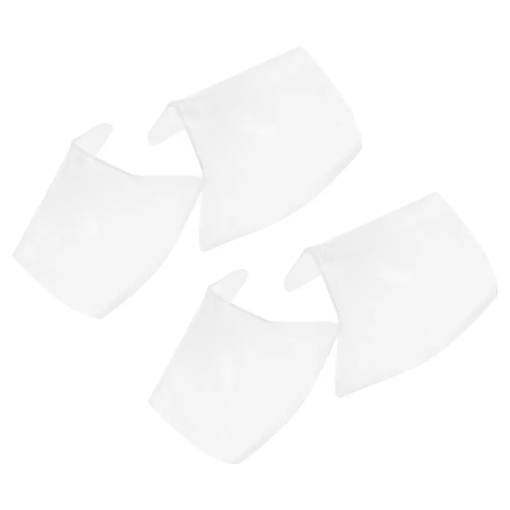 2Pairs Transparent Shoe Shaper No Wrinkle Shoe Inserts for Men Women Sneakers Mules Crease Protector Toe Guard