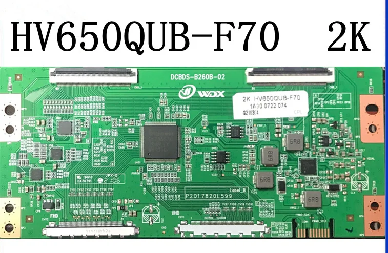Kostenloser Versand! HV650QUB-F70 lcd led bildschirm logik board t-con 4k oder 2k arbeiten gut
