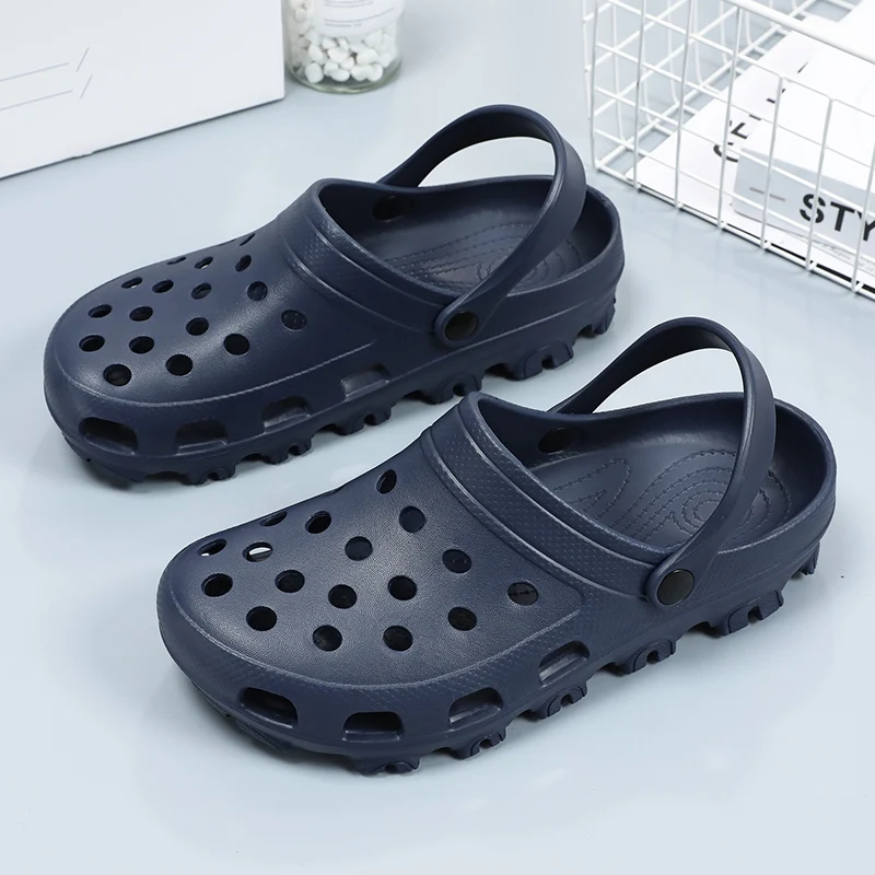 Nieuwe Outdoor Heren Slippers Eva Casual Sport Sandalen Voor Man Zomer Modetrend Lichtgewicht Strand Non-Slip Plus Big Size 51