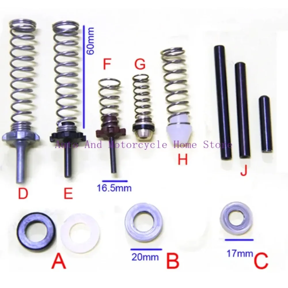 Llave de impacto de aire de 1/2 ", 131S, accesorios, Pin de interruptor, válvula de anillo redondo, 1 unidad
