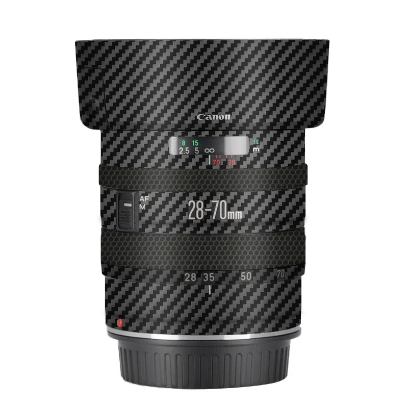 For Canon EF28-70mm F3.5-4.5 II Lens Body Sticker Protective Skin Decal Vinyl Wrap Film Anti-Scratch Protector Coat