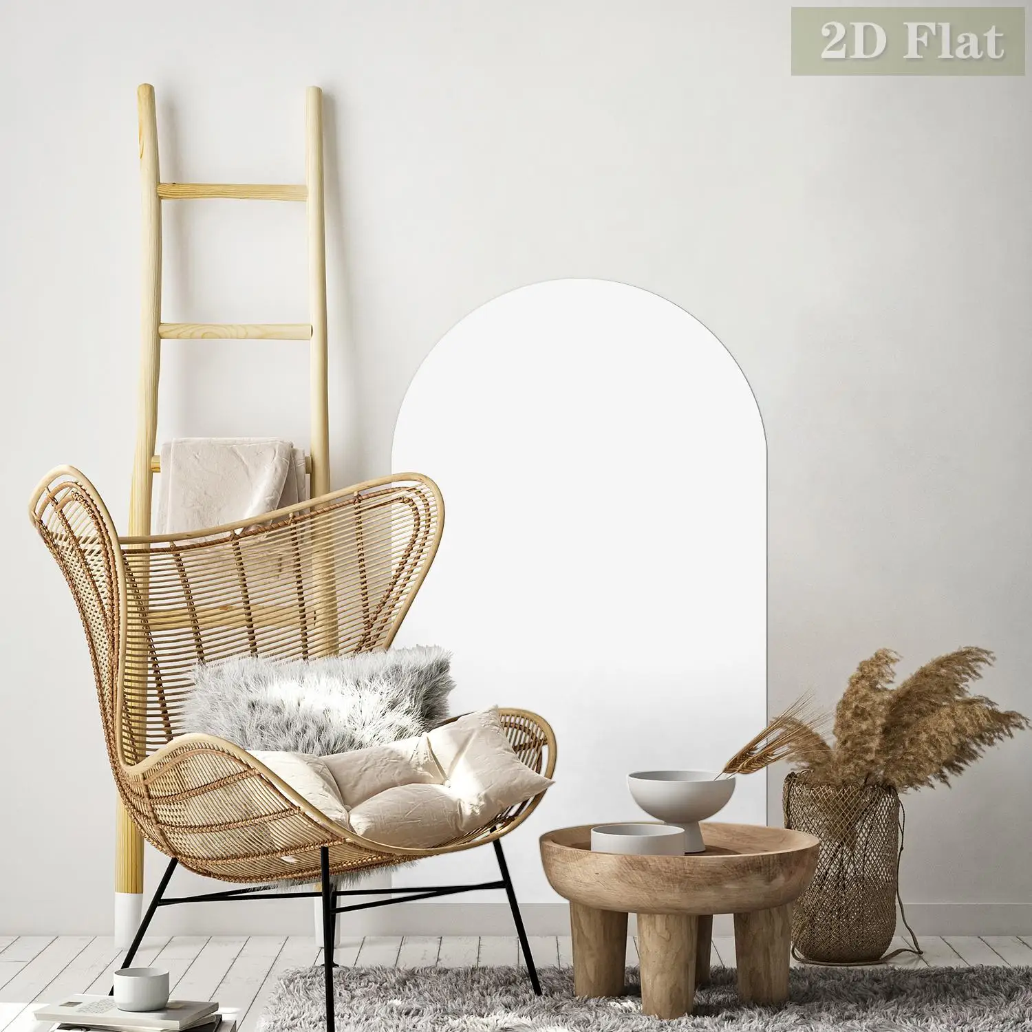 1 stuks wit gebogen decoratieve magnetische whiteboard muursticker zelfklevend, herbruikbare graffiti, eenvoudig halfrond patroon